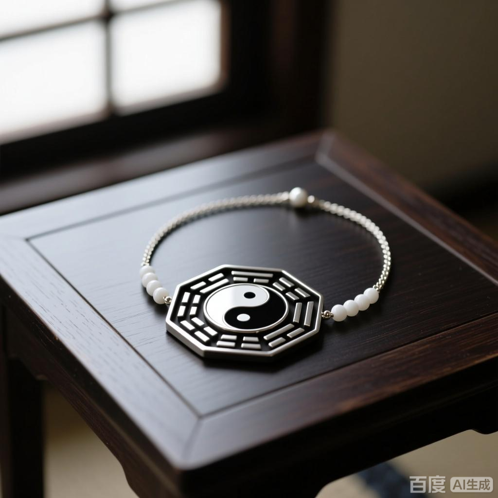 太极八卦护身项链